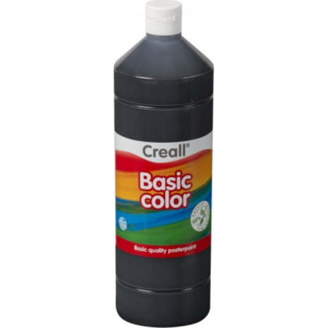 Τέμπερα 1000ml Basic color Creal black
