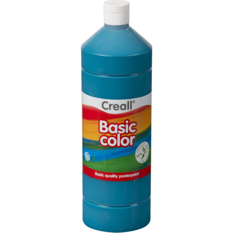 Τέμπερα 1000ml Basic color Creall turquoise