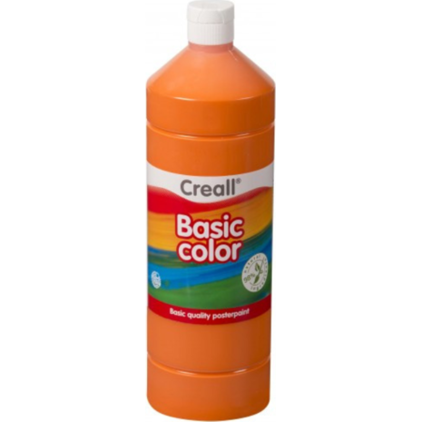 Τέμπερα 1000ml Basic color Creall πορτοκαλί