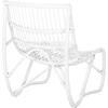 ΠΟΛΥΘΡΟΝΑ GRINN HM9815.03 ΡΑΒΔΟΙ RATTAN ΣΕ ΛΕΥΚΟ 56,5x73,5x79,5Υ εκ.