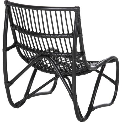 ΠΟΛΥΘΡΟΝΑ GRINN HM9815.02 ΡΑΒΔΟΙ RATTAN ΣΕ ΜΑΥΡΟ 56,5x73,5x79,5Υ εκ.--Β' ΔΙΑΛΟΓΗΣ