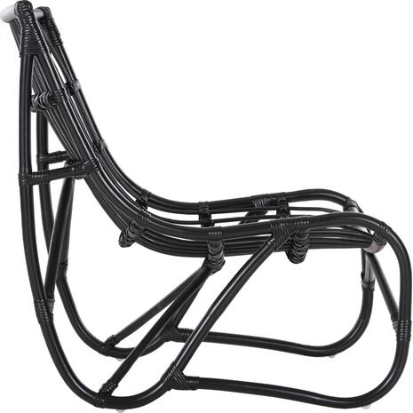 ΠΟΛΥΘΡΟΝΑ GRINN HM9815.02 ΡΑΒΔΟΙ RATTAN ΣΕ ΜΑΥΡΟ 56,5x73,5x79,5Υ εκ.--Β' ΔΙΑΛΟΓΗΣ