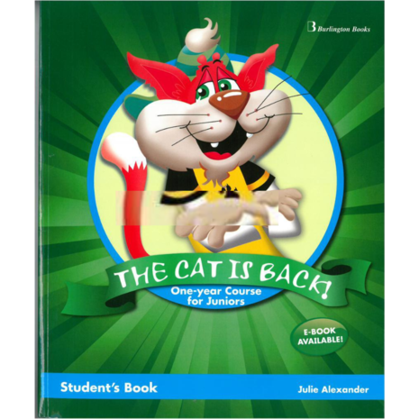 The Cat Is Back! One Year Course For Juniors Student's Book (978-9963-48-794-3)