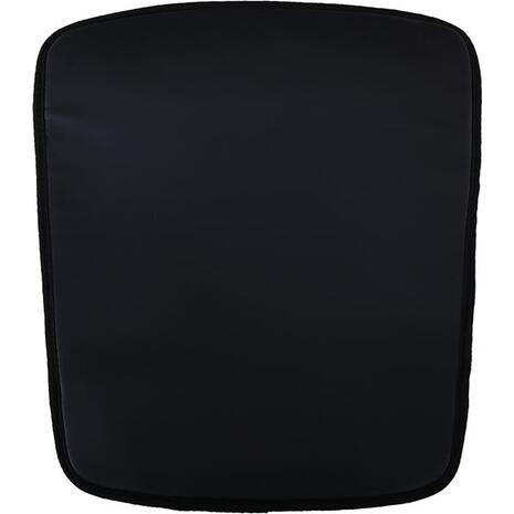 Μαξιλάρι Πολυθρόνας Pu Μαύρο πάχος 1cm (FERIA) (Ε5145,Μ)