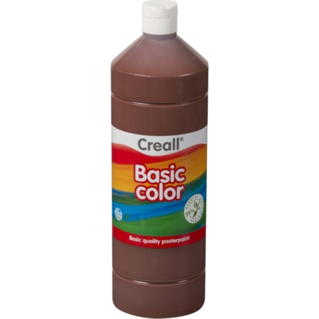 Τέμπερα 1000ml Basic color Creall dark brown