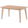 DOM Τραπέζι Τραπεζαρίας Mdf Απόχρωση Oak (Ε803)
