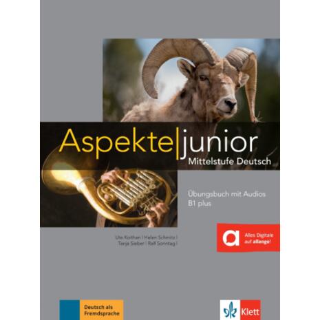 Aspekte Junior B1plus, Übungsbuch mit Audios online + Griechisches Glossar (978-960-582-031-2)