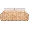 ΚΑΝΑΠΕΣ 2-ΘΕΣΙΟΣ TROPEL HM9809 ΞΥΛΟ MANGO-RATTAN ΦΥΣΙΚΟ-ΛΕΥΚΑ ΜΑΞΙΛΑΡΙΑ 192x88x70-85Υεκ.