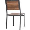 ΚΑΡΕΚΛΑ ΑΛΟΥΜΙΝΙΟΥ SAGA HM6063.02 ΣΚΟΥΡΟ ΓΚΡΙ ΜΕ POLYWOOD 46x52x86Υεκ.