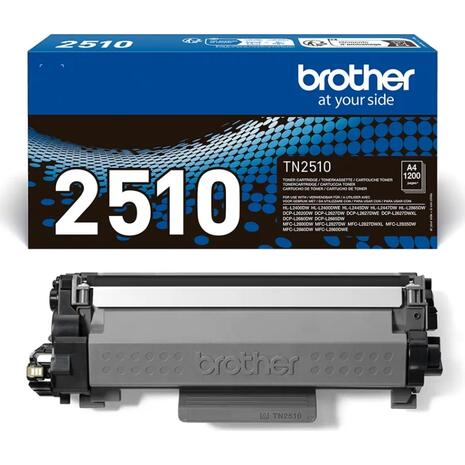 Toner Brother TN-2510 Black (1.2K) (TN-2510) (Black)