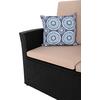 ΣΑΛΟΝΙ ΕΞ.ΧΩΡΟΥ 4ΤΜΧ THORE HM5978 ΣΥΝΘ. RATTAN ΜΑΥΡΟ-ΜΠΕΖ ΜΑΞΙΛΑΡΙΑ