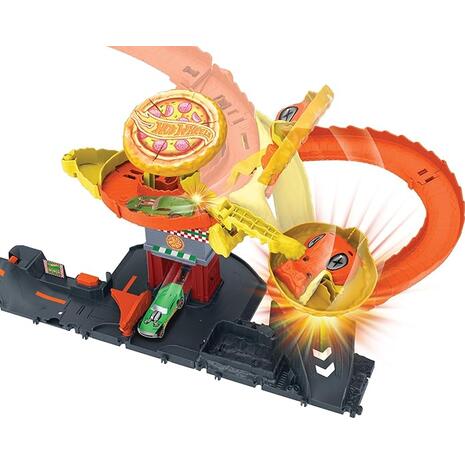 Λαμπάδα Πίστα Hot Wheels Pizza Slam Cobra Attack