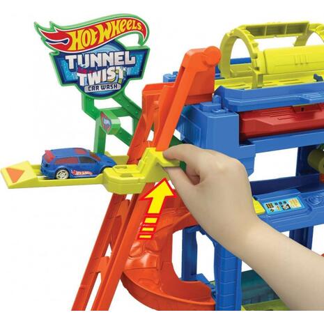 Πίστα Hot Wheels City Tunnel Twist Car Wash Πλυντήριο