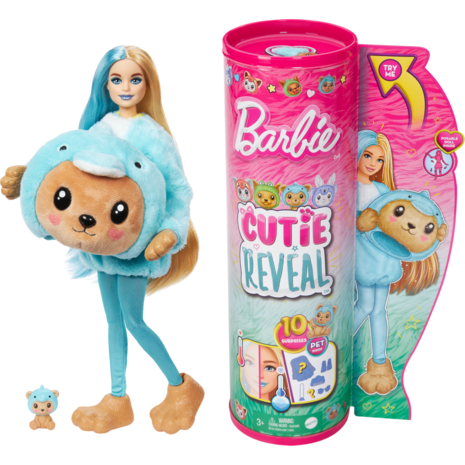 Barbie Cutie Reveal- Αρκουδάκι/Δελφίνι