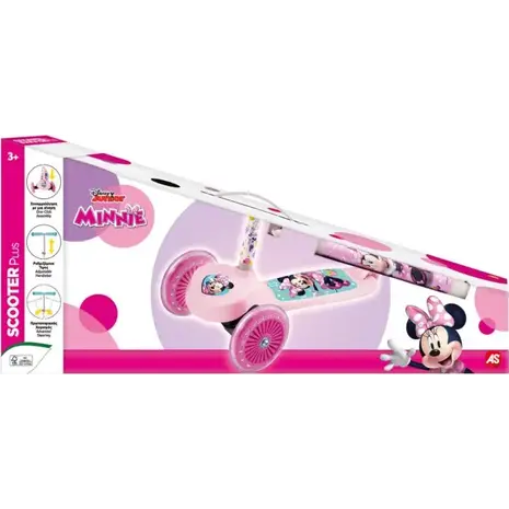 AS Παιδικό Scooter Plus Με 3 Ρόδες Disney Minnie