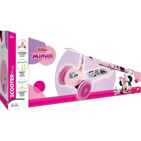 AS Παιδικό Scooter Plus Με 3 Ρόδες Disney Minnie