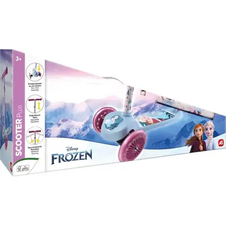 AS Παιδικό Scooter Plus Με 3 Ρόδες Disney Frozen