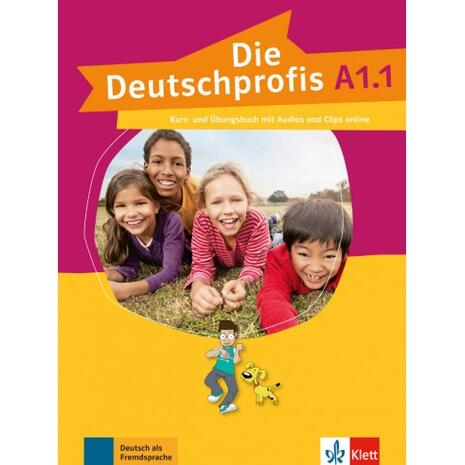 Die Deutschprofis A1.1, Kurs- und Übungsbuch mit Audios und Clips online (978-3-12-676476-6)