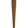 ΤΡΑΠΕΖΙ MEIR ΣΑΛΟΝΙΟΥ ΑΛΟΥΜΙΝΙΟΥ BAMBOO LOOK ΜΕ ΓΥΑΛΙ 100Χ58Χ46 HM5551.01