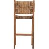 ΣΚΑΜΠΟ ΜΠΑΡ WALTER HM9841 ΞΥΛO TEAK ΣΕ ΦΥΣΙΚΟ-ΨΑΘΑ 46x55x105Υ εκ.