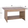 ΤΡΑΠΕΖΑΚΙ ΣΑΛΟΝΙΟΥ HAYDEN HM2286.02 ΣΕ ΧΡΩΜΑ SONAMA 80x46x41,5