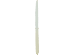 Λαμπάδα αρωματική Dream Light δίχρωμη λευκή-εκρού 35εκ
