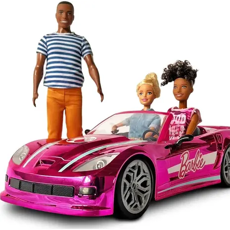 Barbie R/C Dream Car σε ροζ χρώμα