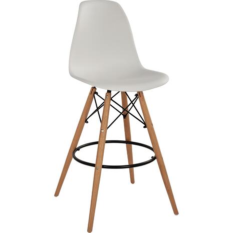 ΣΚΑΜΠΟ ΜΠΑΡ RENATA HM0173.01 ΛΕΥΚΟ 58x56x107Υ εκ. (σετ 4 τεμαχίων)