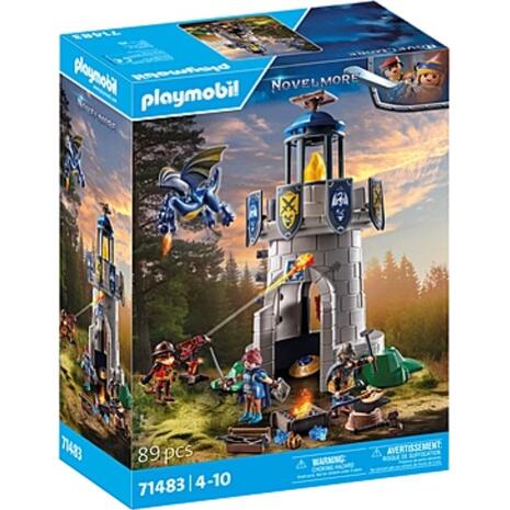 Playmobil Novelmore- Πύργος Ιπποτών Με Δράκο Και Σιδηρουργό (71483)