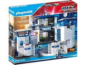 Playmobil City Action Αρχηγείο Αστυνομίας Και Φυλακή Ασφαλείας (6919)