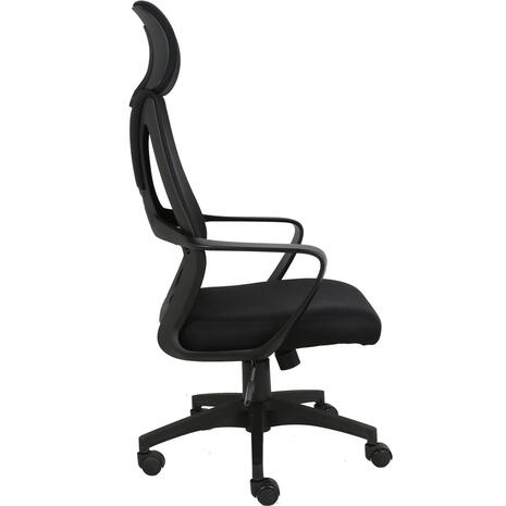 BF2950 Πολυθρόνα Γραφείου Διευθυντή, Mesh Μαύρο (ΕΟ544,1)