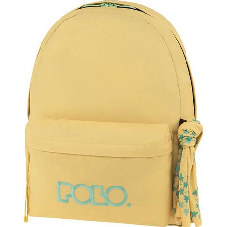 Tσάντα πλάτης POLO Original Scarf Lemon Yellow/ Turquoise- Ανοιχτό Κίτρινο/Τιρκουάζ (901135-7059 2024)