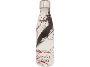 Μπουκάλι θερμός από ανοξείδωτο ατσάλι POLO Craft Black/White/Red 500ml (949004-8260)