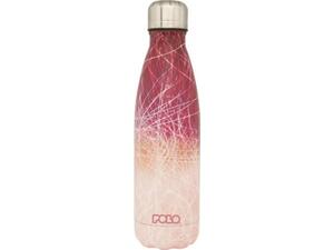 Μπουκάλι θερμός από ανοξείδωτο ατσάλι POLO Craft Salmon/Fuchsia 500ml (949004-8256)
