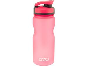 Παγούρι πλαστικό με λουράκι POLO Tritan Fuchsia 600ml (948008-4400)