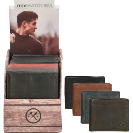 Πορτοφόλι ανδρικό Hide & Stitches Paint Rock Wallet (διάφορα χρώματα)