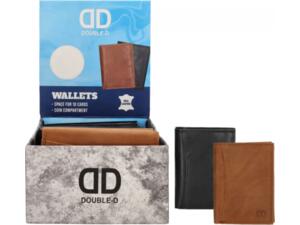 Πορτοφόλι δερμάτινο Wallet Da Vinci Double D (σε διάφορα σχέδια)
