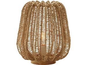 ΕΠΙΤΡΑΠΕΖΙΟ ΦΩΤΙΣΤΙΚΟ HM4350 ΜΕΤΑΛΛΟ ΜΕ PAPER ROPE ΣΕ ΦΥΣΙΚΟ Φ29Χ34Υεκ.