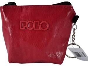 Πορτοφολάκι με φερμουάρ POLO Mini Red-Κόκκινο (938004-3001)