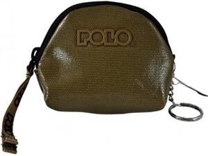 Πορτοφολάκι με φερμουάρ POLO Mini Olive-Λαδί (938004-6600)