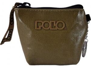 Πορτοφολάκι με φερμουάρ POLO Mini Olive-Λαδί (938004-6601)