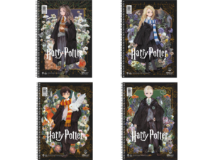 Τετράδιο Salko μονό σπιράλ "Harry Potter & Deathly Hallows V.2" 2 Θεμάτων 17x25 120φ (7362) (σε διάφορα σχέδια)