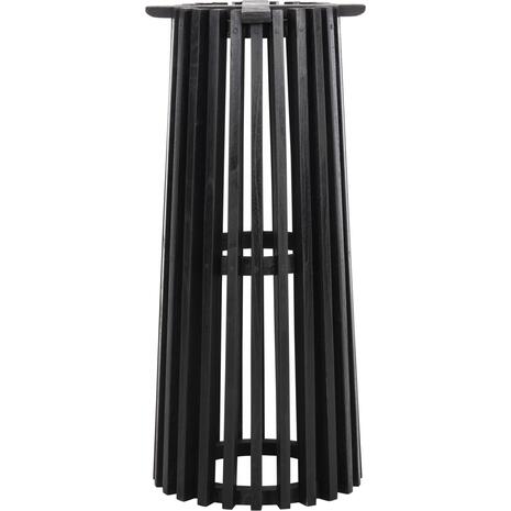 ΒΑΣΗ BAR STAND ΕΣΩΤ.ΧΩΡΟΥ ΜΕΣ.ΥΨΟΥΣ ΣΤΡΟΓΓΥΛΗ FRANTZ HM9857.12 MINDI ΞΥΛΟ ΣΕ ΜΑΥΡΟ Φ40x90Υεκ.