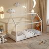 ΚΡΕΒΑΤΙ ΠΑΙΔΙΚΟ PEPE HM678.03 τ.MONTESSORI ΞΥΛΟ ΠΕΥΚΟ ΛΕΥΚΟ- 140x70εκ