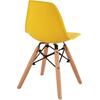 ΚΑΡΕΚΛΑ TWIST KID ΤΜΧ.HM8453.04 ΞΥΛΙΝΑ ΠΟΔΙΑ &ΚΑΘΙΣΜΑ ΚΙΤΡΙΝΟ PP 30,5Χ33Χ59 ΕΚ (σετ 4 τεμαχίων)