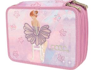 Κασετίνα τετράγωνη τριπλή Polo Rolling Balerina 5201927126506