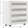 ΣΥΡΤΑΡΙΕΡΑ ΜΕΛΑΜΙΝΗΣ THORGAN HM9880.03 4 ΣΥΡΤΑΡΙΑ-ΛΕΥΚΟ ΧΡΩΜΑ 80Χ40Χ83Υεκ