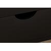 ΚΟΜΟΔΙΝΟ DINKL HM2472.02 ΜΕΛΑΜΙΝΗ-2 ΣΥΡΤΑΡΙΑ-WENGE 29,5x29,5x45Υεκ