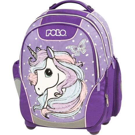 Τσάντα Τρόλεϊ 3 θέσεων Polo Base Free Unicorn (μωβ) 5201927125936