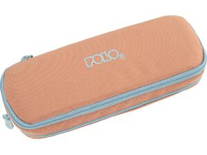 Κασετίνα οβάλ διπλή Polo Duo Box Cord Salmon / Cyan 5201927129712